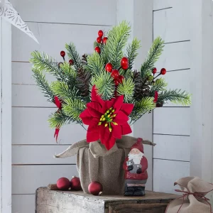 Bouquet de Noël déco