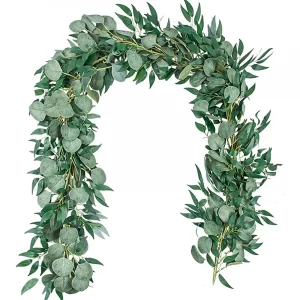 Guirlande artificielle d'eucalyptus