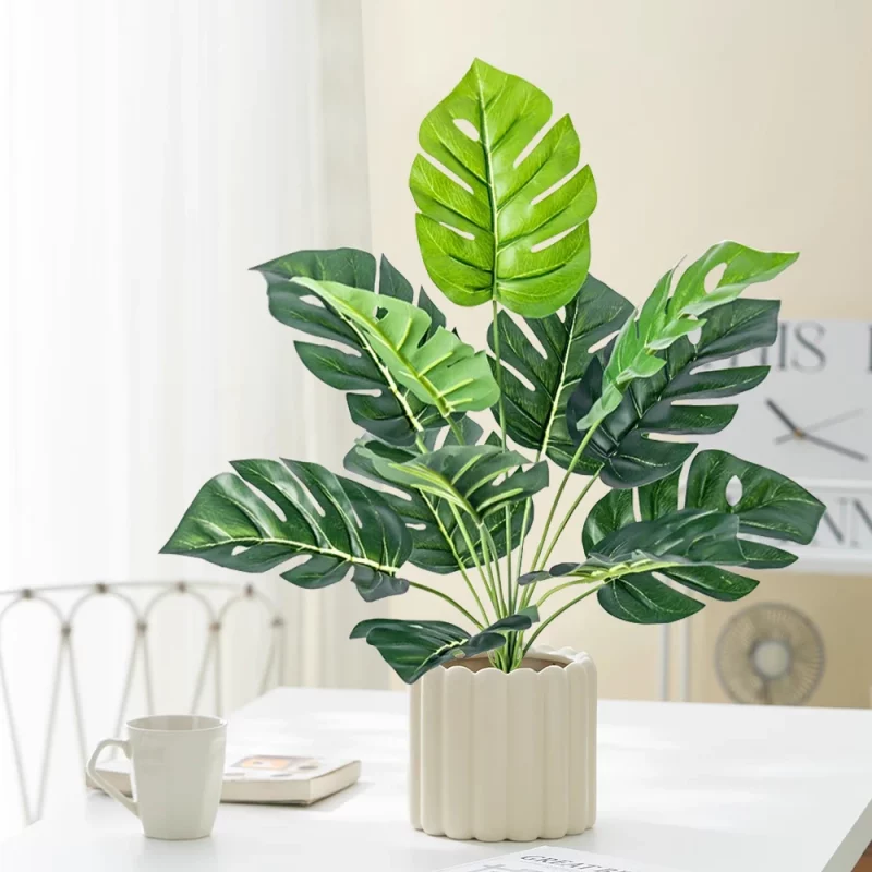 Plante de bureau monstera artificielle