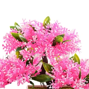 Bonzaï artificiel rose