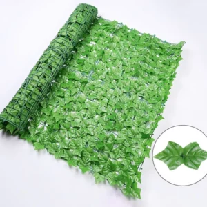 Brise vue en lierre artificiel vert clair